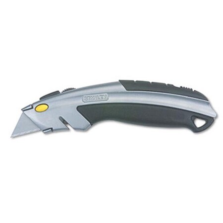 Bostitch Stanley Bostitch 10788 Curved Quick-Change Utility Knife  Stainless Steel Retractable Blade  3 Blades 76174107883